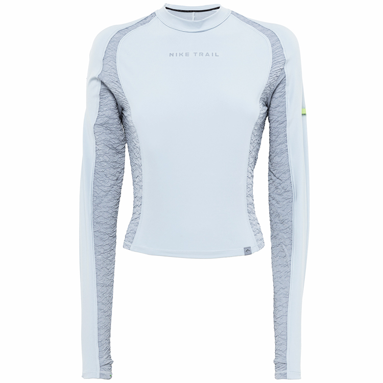 Hanorac Nike W NK TRAIL DF LS TOP / Femei / L / Albastru deschis photo 2